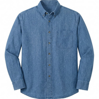Denim Layering Shirt