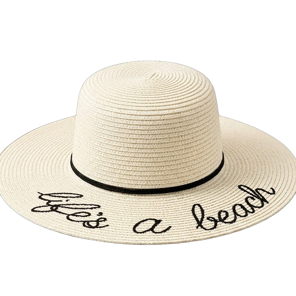Life's A Beach Floppy Hat