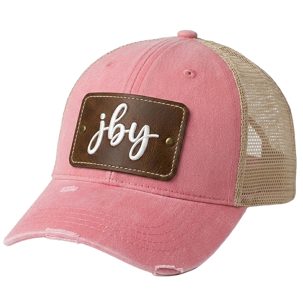 Distressed Frayed Trucker Hat