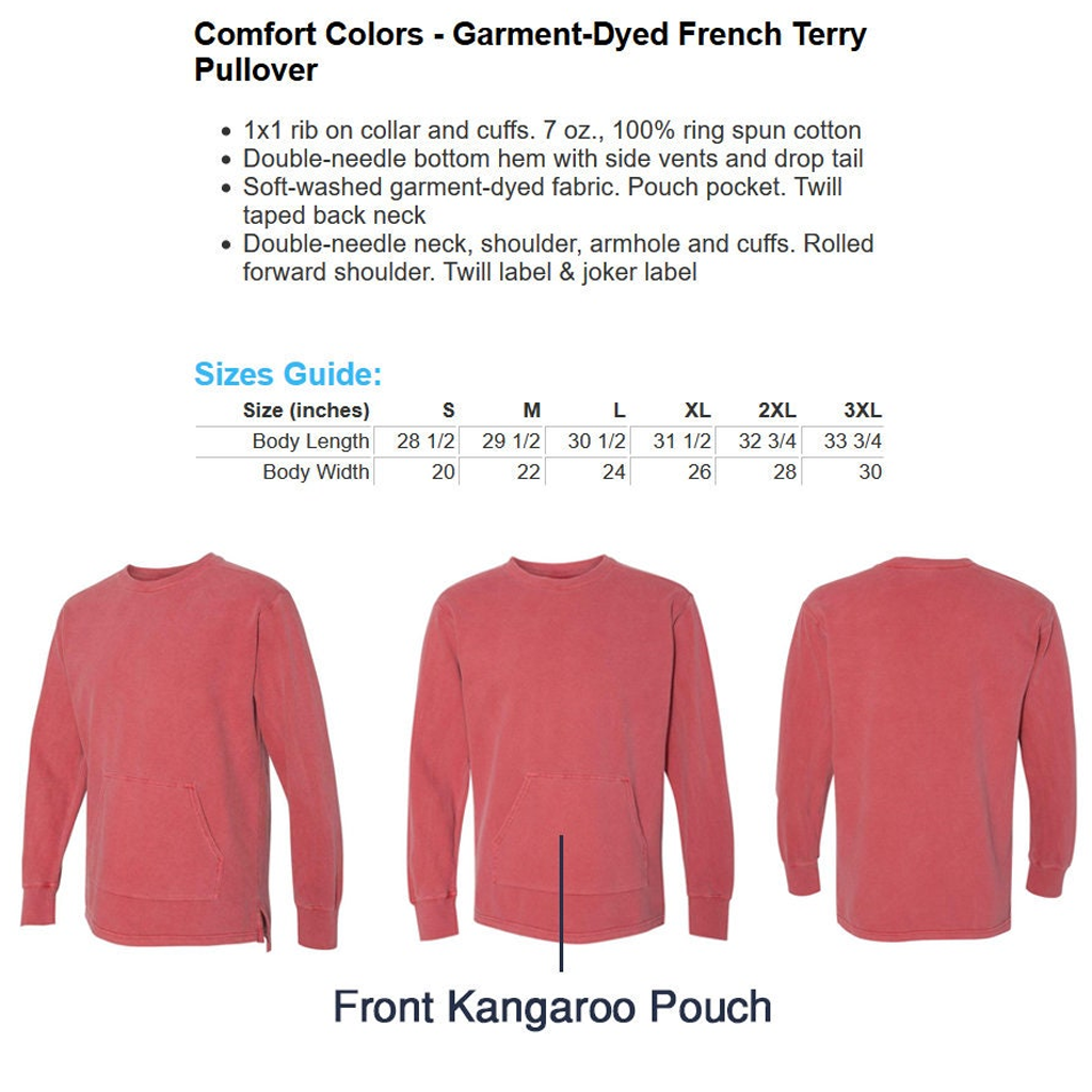 Comfort Colors Lounge Terry Sweatshirt