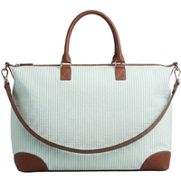 Seersucker WEEKENDER Tote Bag