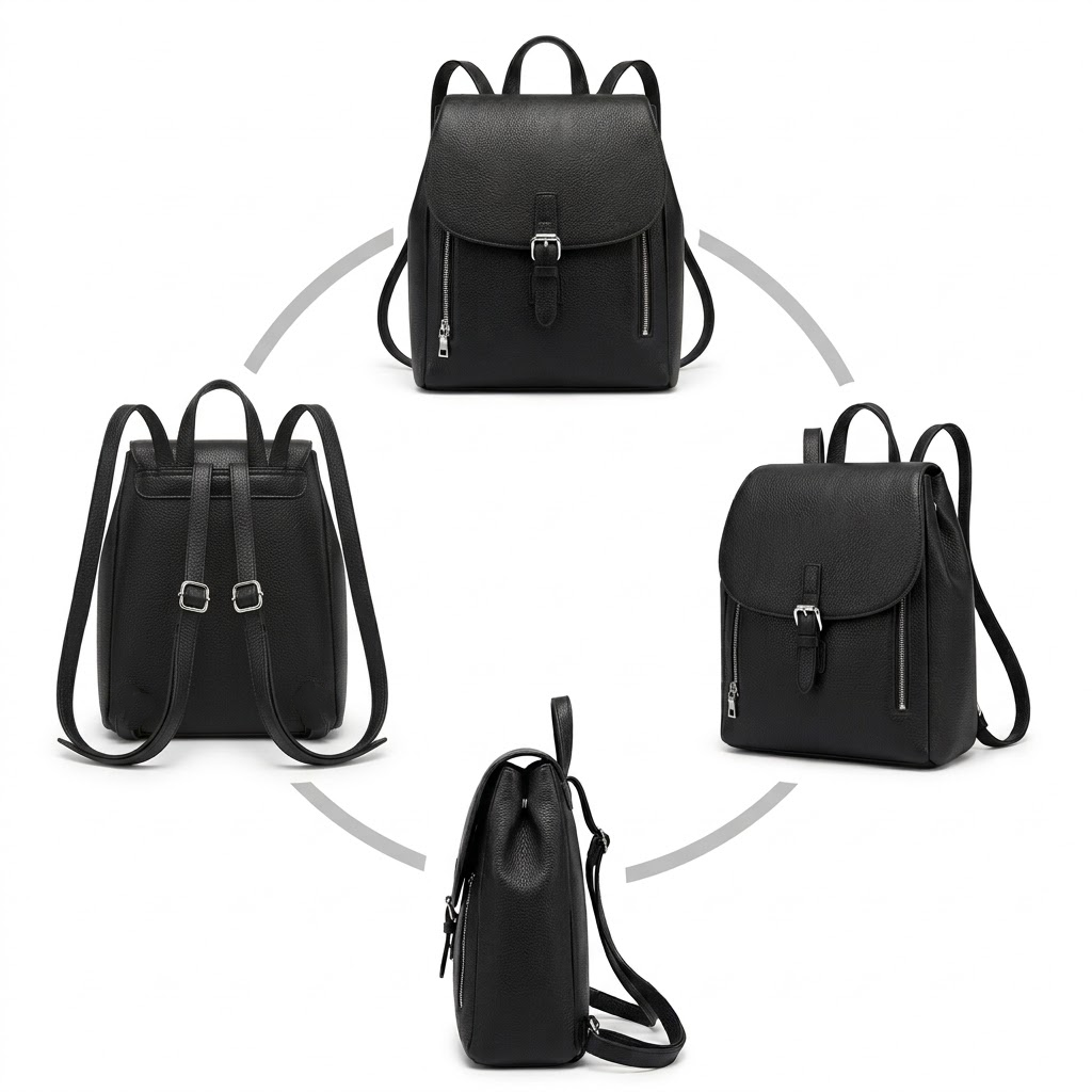 Classic Shoulder Backpack Purse