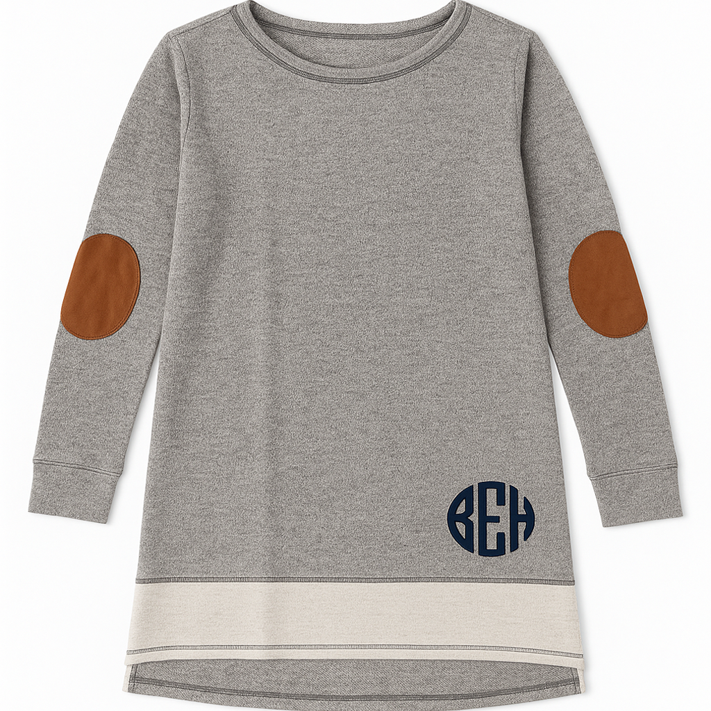 Elbow Patch Pullover