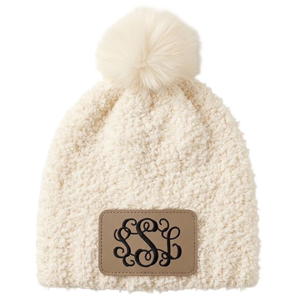 Beanie Hat with Pom Pom Ball