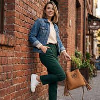 Crossbody Bucket Purse
