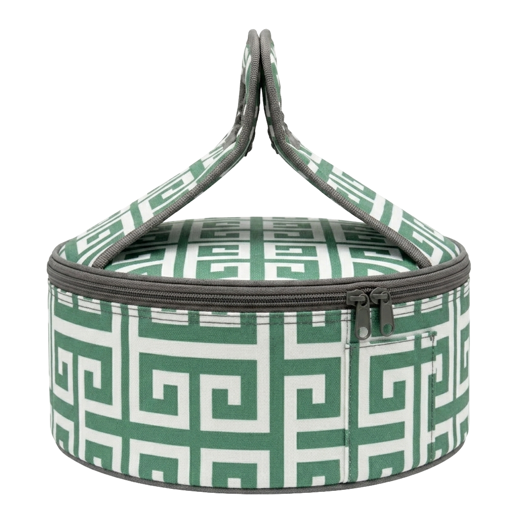 Pie & Casserole Carrier - LIME/Grey