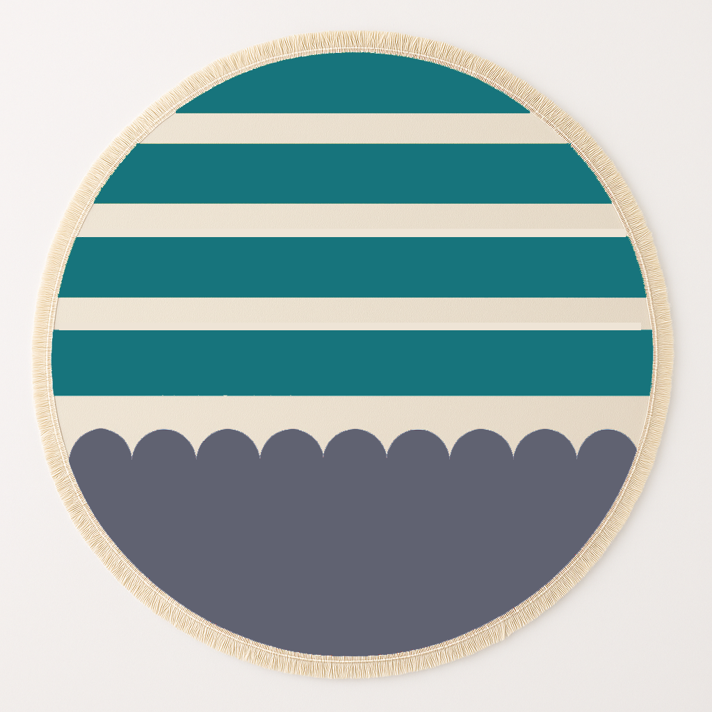 Round Beach Towel