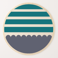 Round Beach Towel
