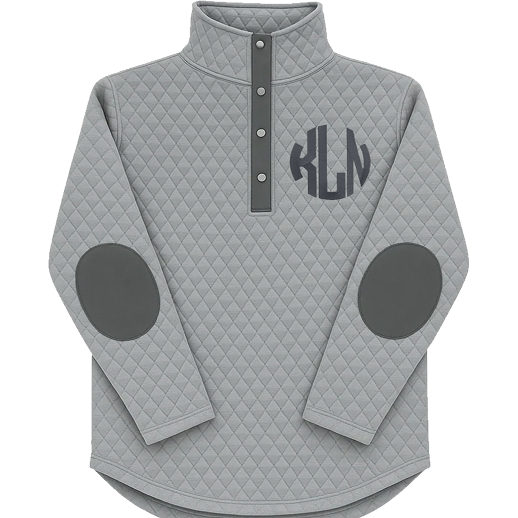 Quilted Patch Pullover