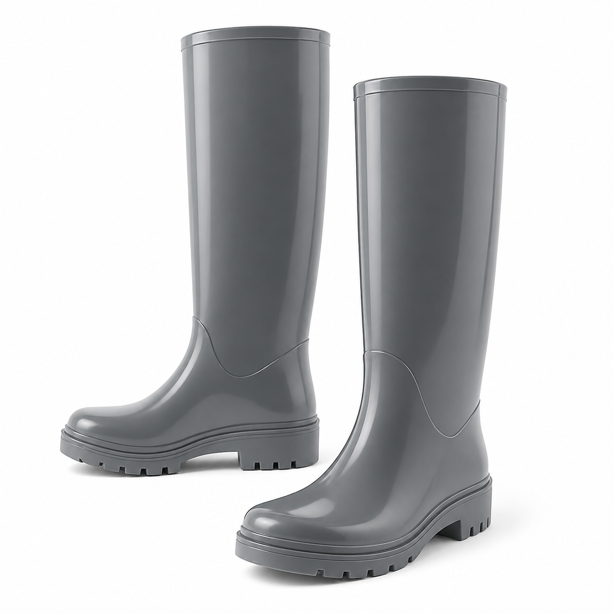 Tall Rubber Rain Boots