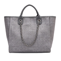Tweed Chain Handbag