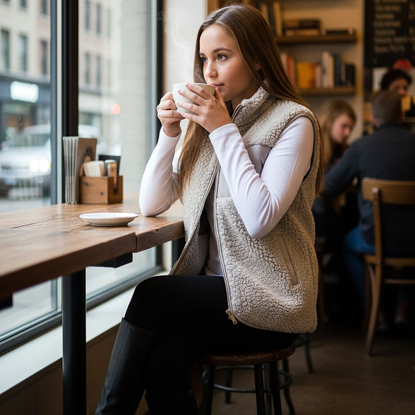 Sherpa Fleece Vest