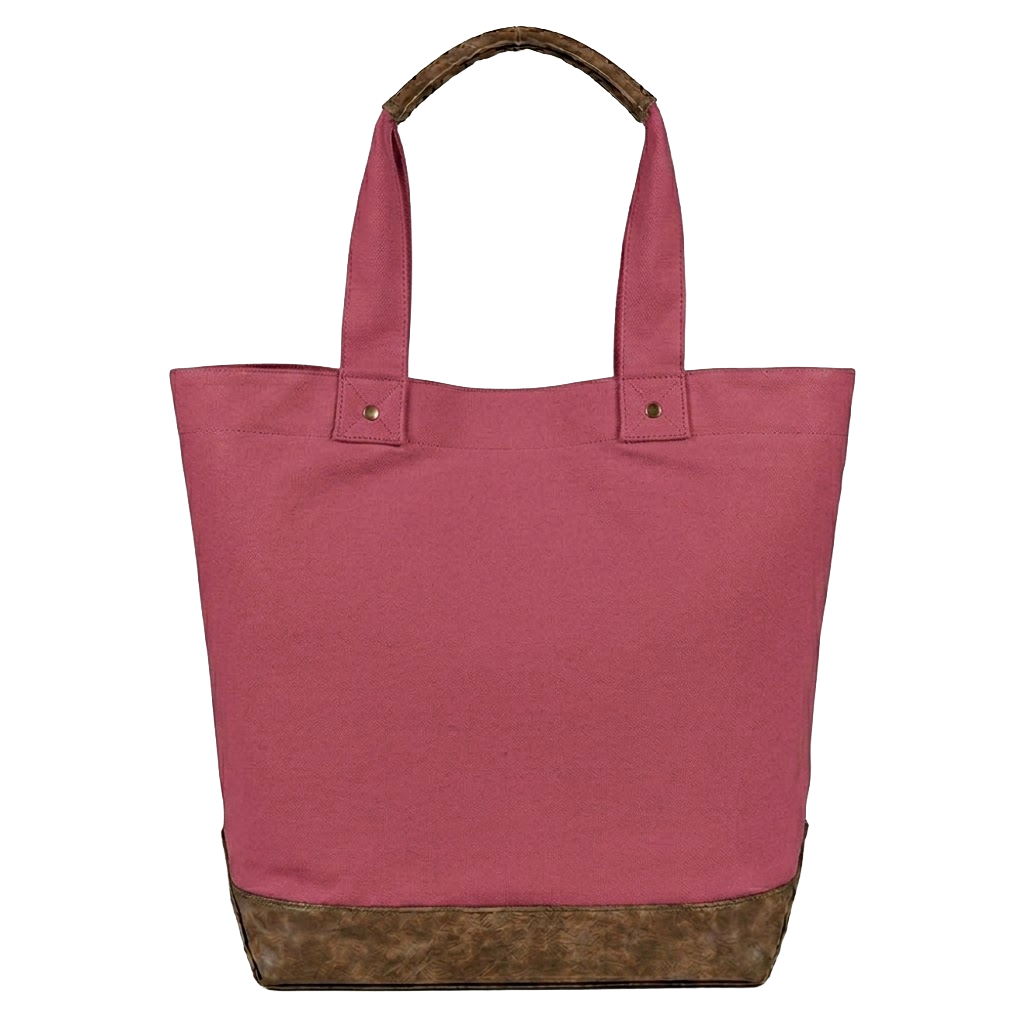 Canvas Resort Boater Tote Bag