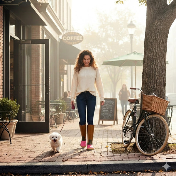 Chic Duck Boots - PINK