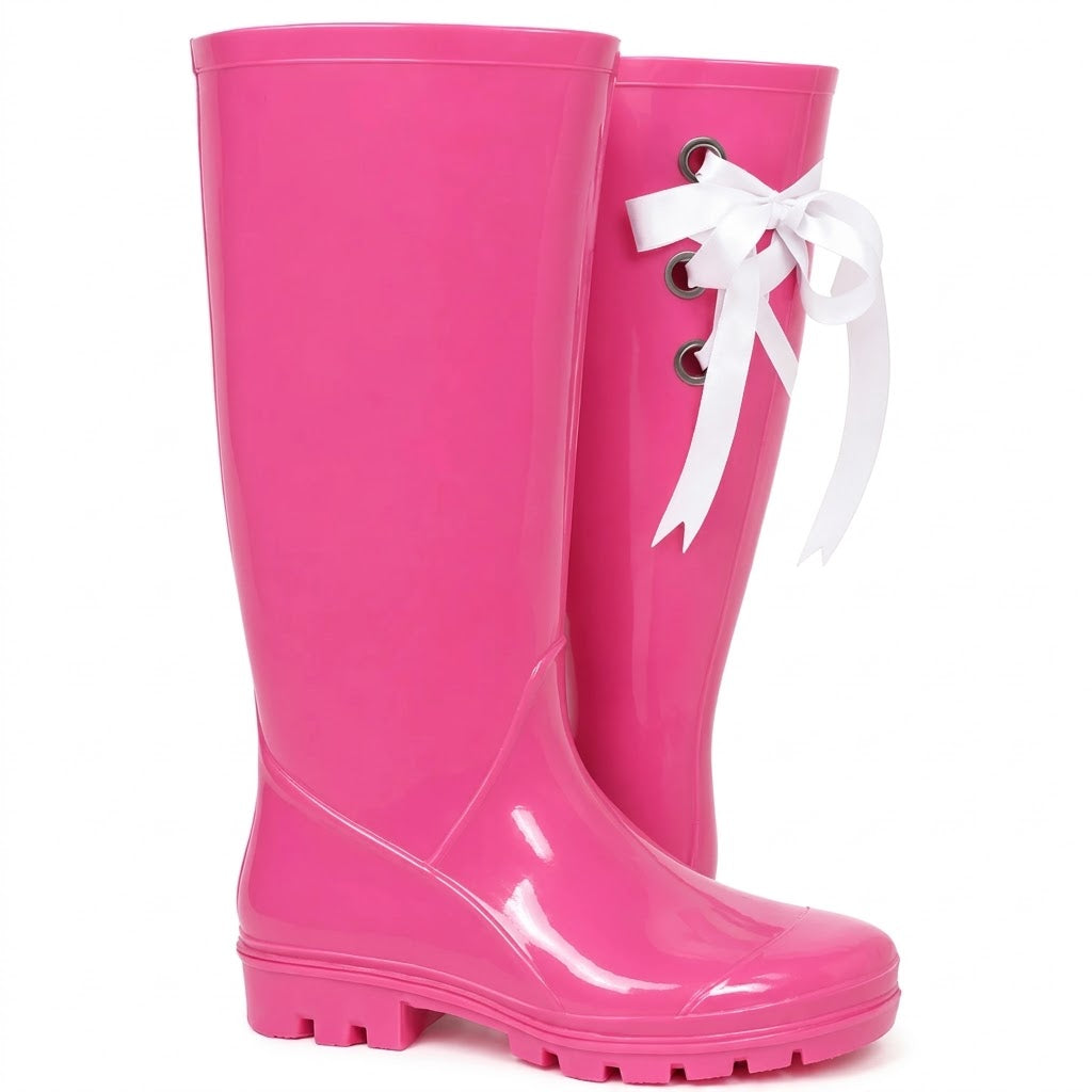Tall Rubber Rain Boots