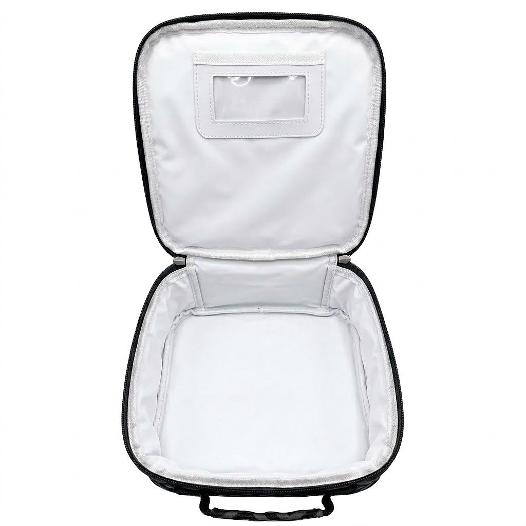 BLACK Interlocking Circle Kids Lunch Box