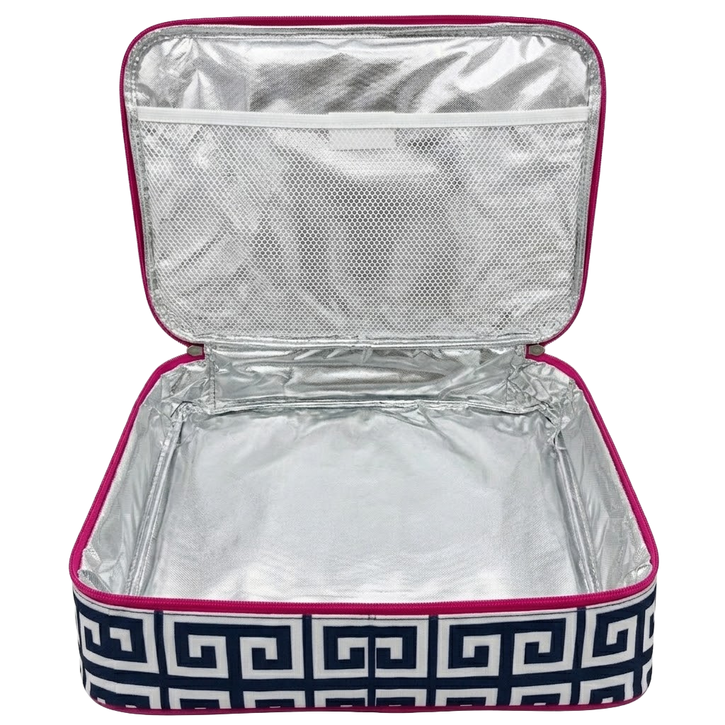 Rectangle GREEK KEY Casserole Carrier