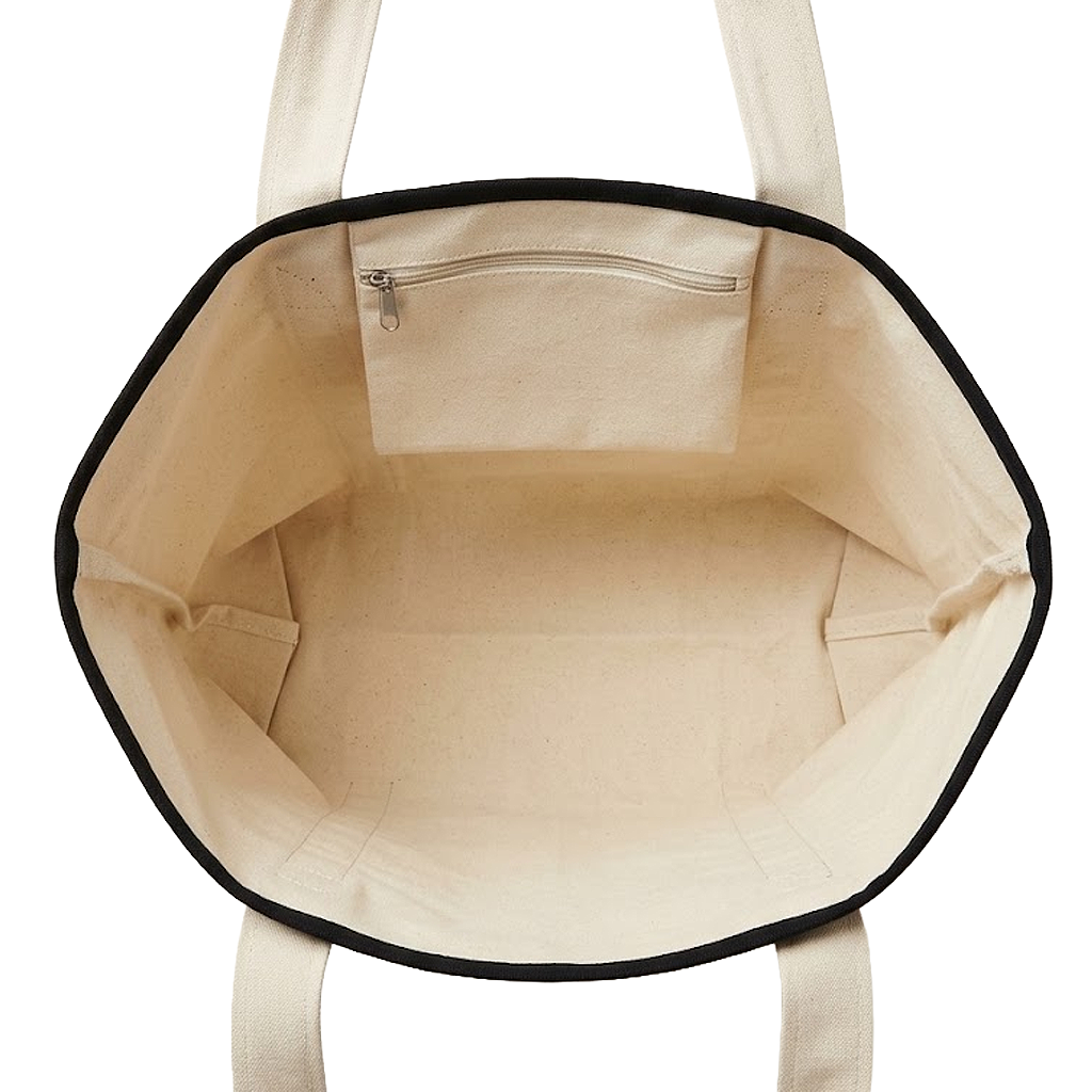 Large Harbor Canvas Boater Tote