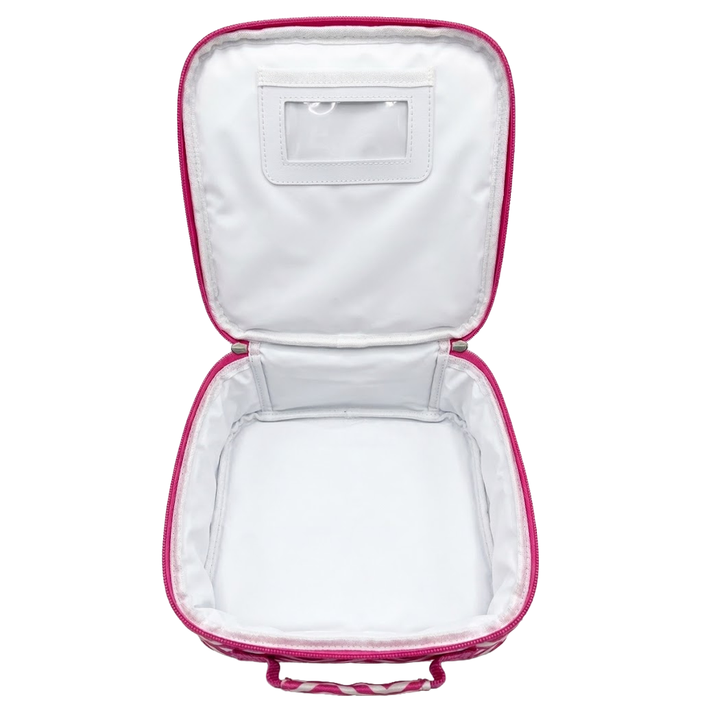 PINK Greek Key Kids Lunch Box