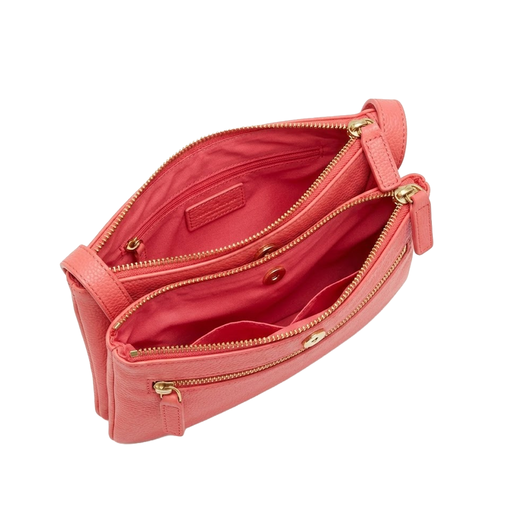 Kim Double Pocket Crossbody Purse