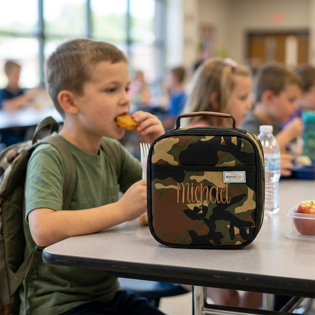 Classic CAMO Multi-Color Lunch Box