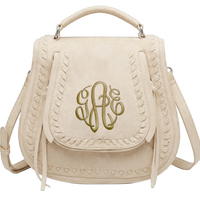 LARGE Khloe Saddle Strap Purse