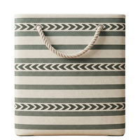 Large Canvas Laundry Tote Bag