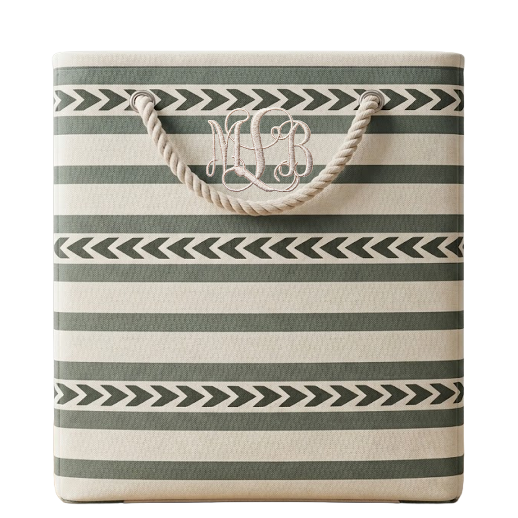 Large Canvas Laundry Tote Bag