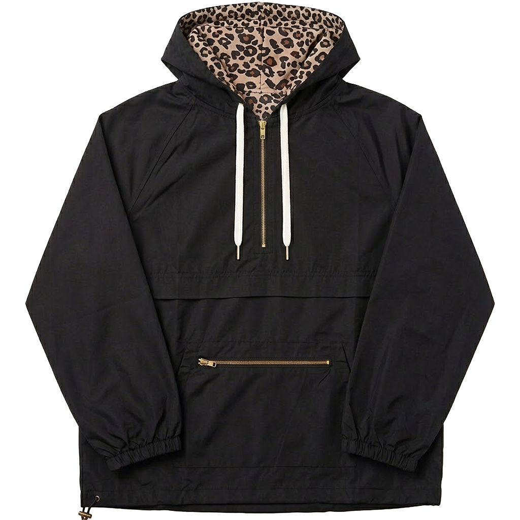 Safari Print Pullover Windbreaker