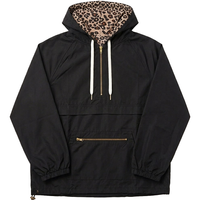 Safari Print Pullover Windbreaker