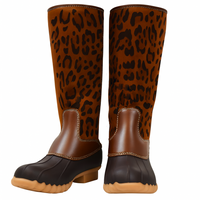 LEOPARD Duck Boots