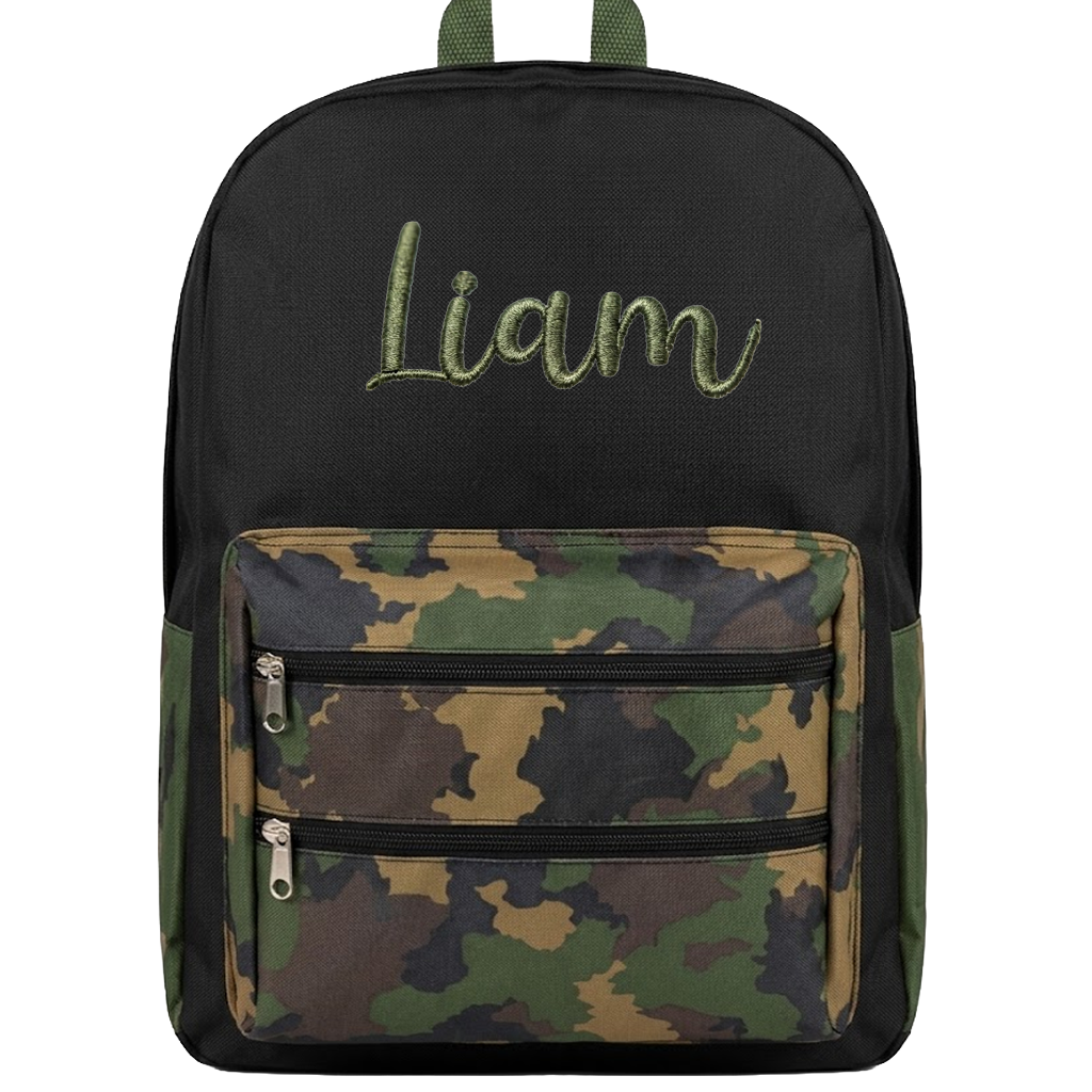 Child's Camo Backpack