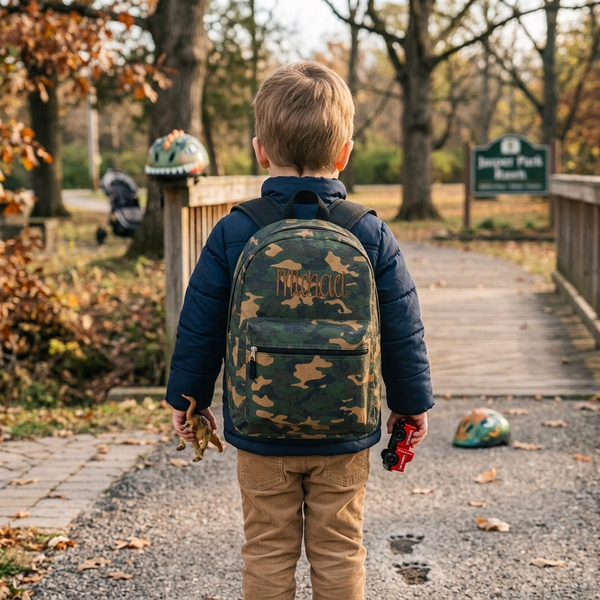 Kids & Toddler Camo Backpack