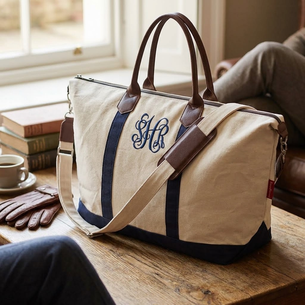 Classic Weekender Duffel Tote Bag