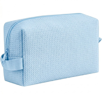 Waffle Weave Makeup Bag