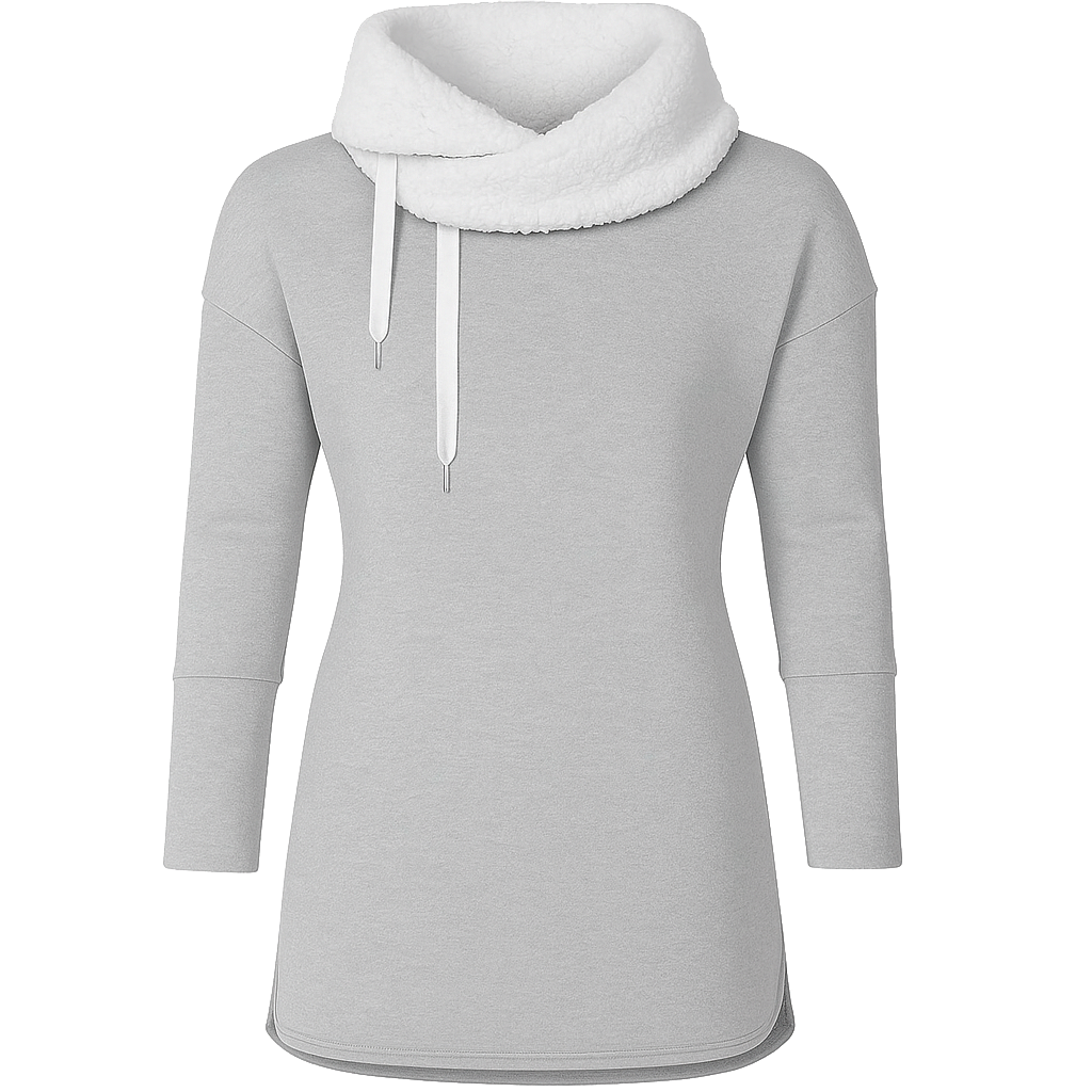 Cowl Neck Sweatshirt