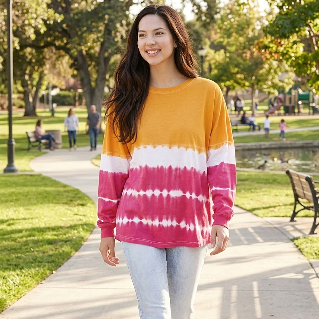 Game Day Jersey Pullover - Tie Dye