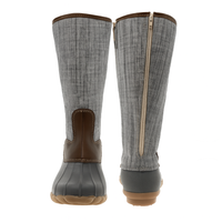 LINEN Duck Boots