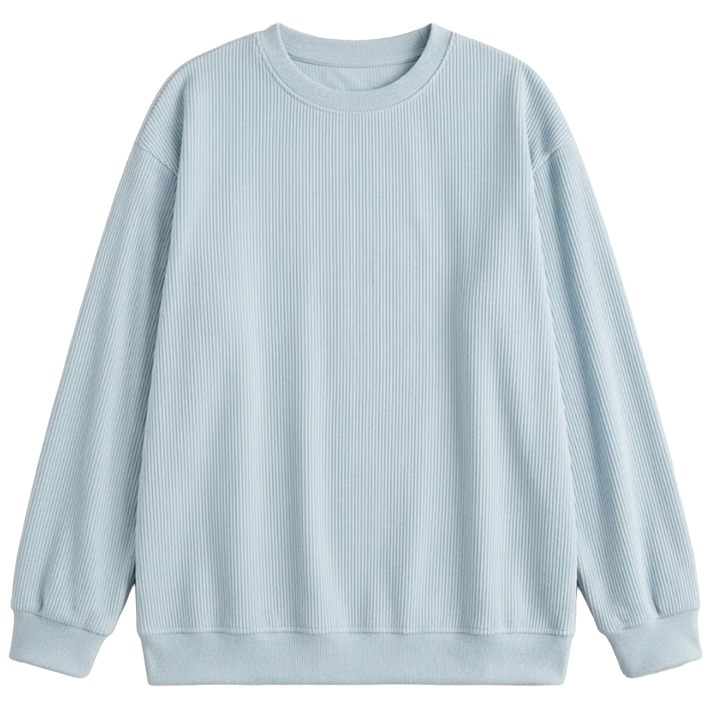 Corduroy Crew Sweatshirt