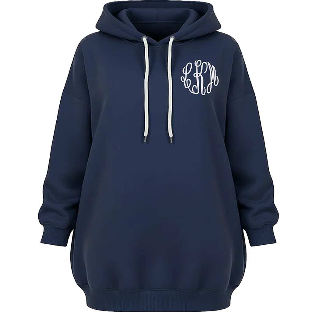 Long Hooded Sweatshirt