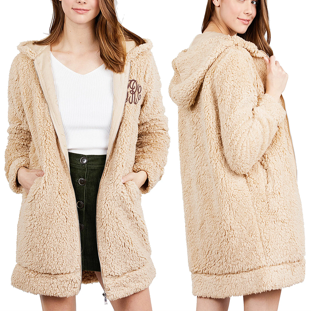 Hooded Sherpa Jacket