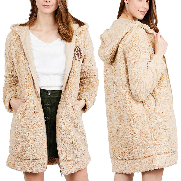 Hooded Sherpa Jacket