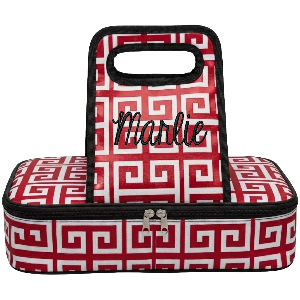 Rectangle Casserole Carrier RED/Black