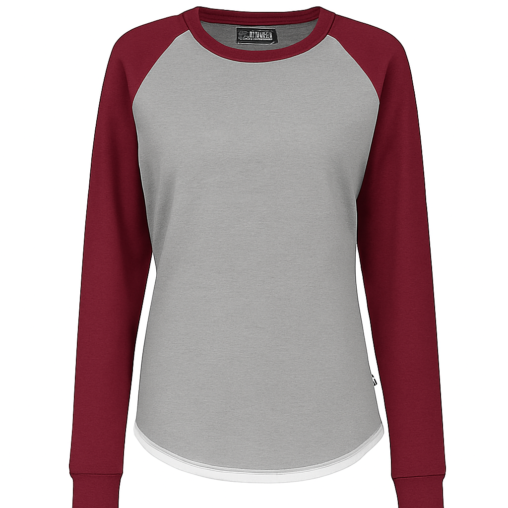 Hi Lo Raglan Sweatshirt