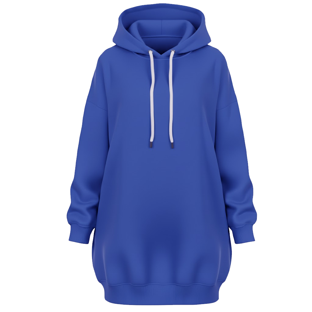Long Hooded Sweatshirt