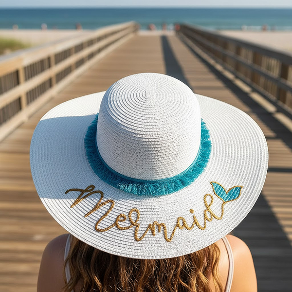 Mermaid Floppy Hat