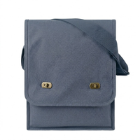 Canvas Crossbody Messenger Tote Bag