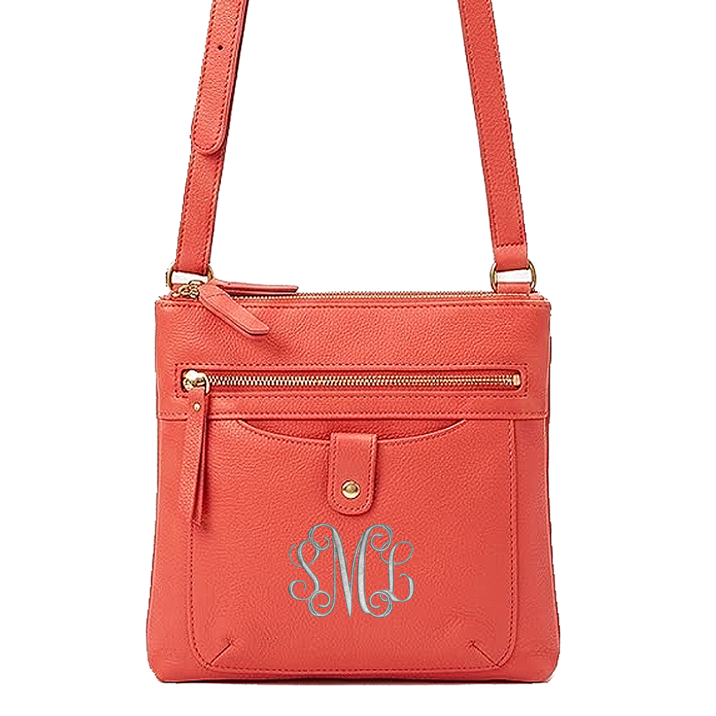 Kim Double Pocket Crossbody Purse