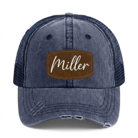 Vintage Denim Trucker Hat