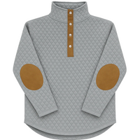 Quilted Patch Pullover